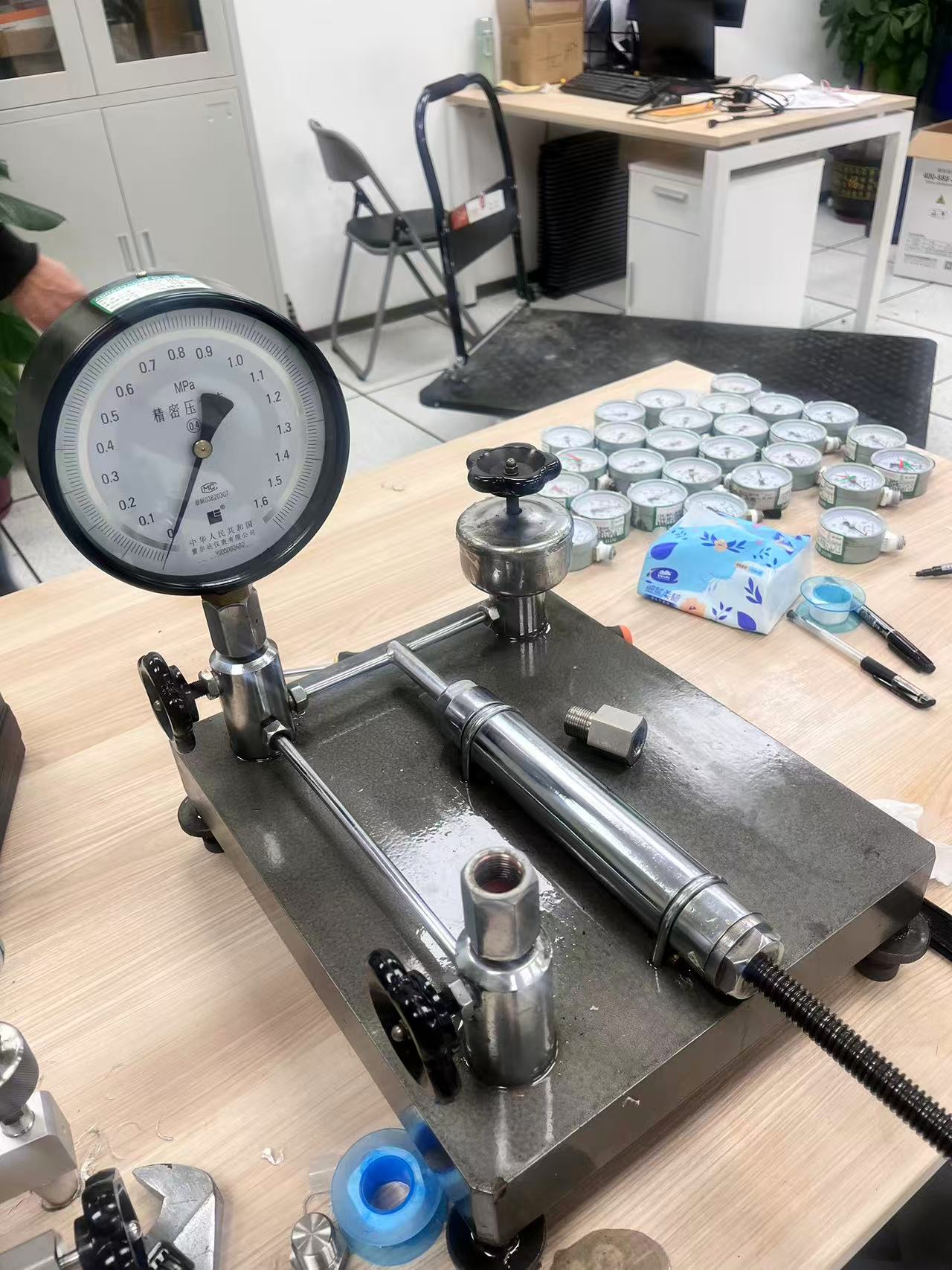 燃气怎么检测压力表