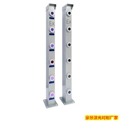 豪景激光对射报警器成功应用于郑州某化工园区